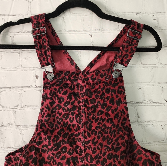 Vanilla Star Skirt Overalls velvet cheetah print - Picture 4 of 8